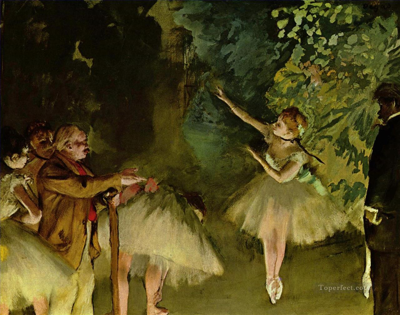 Ensayo de ballet Impresionismo bailarín de ballet Edgar Degas Pintura al óleo